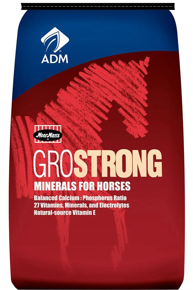 ADM - GroStrong Pail Horse Mineral #641BT - 25#