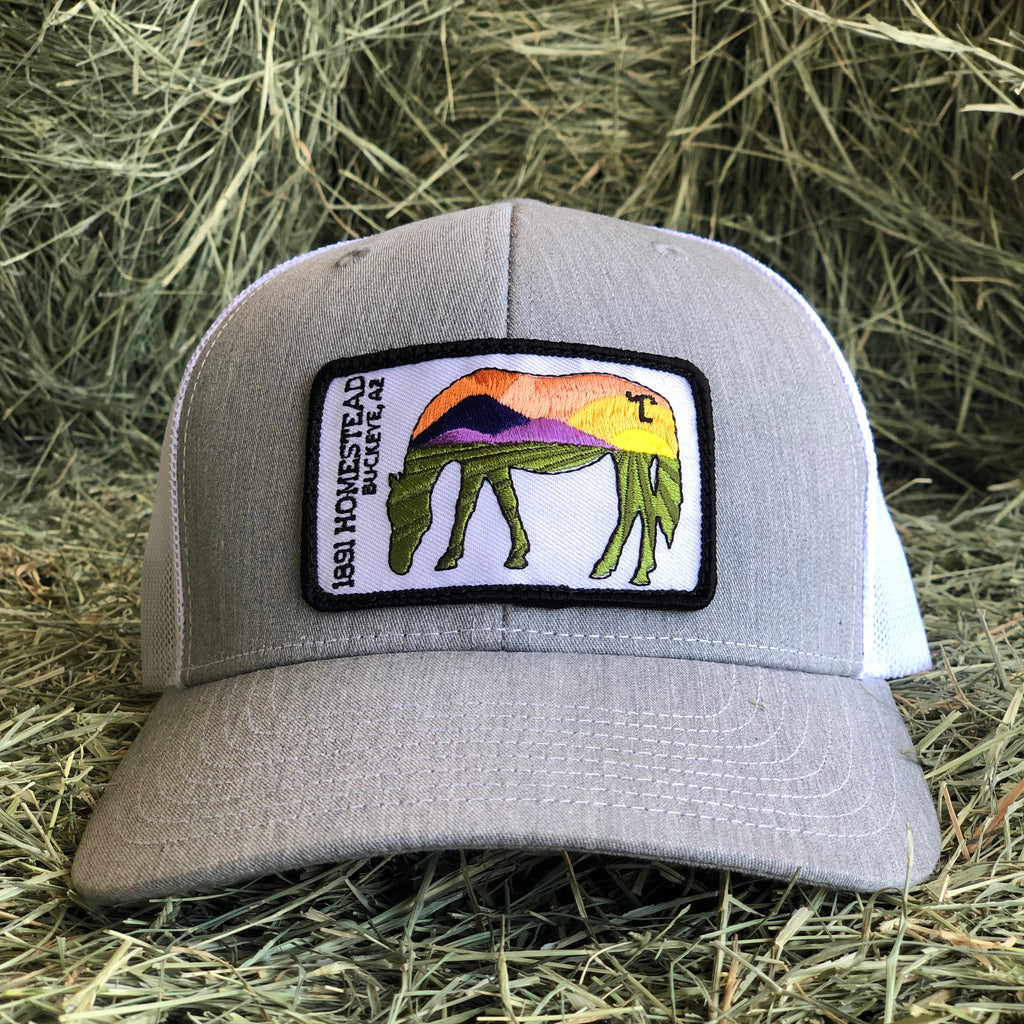 Lazy SL Scenic horse Hat Curved Bill [2 Colors]