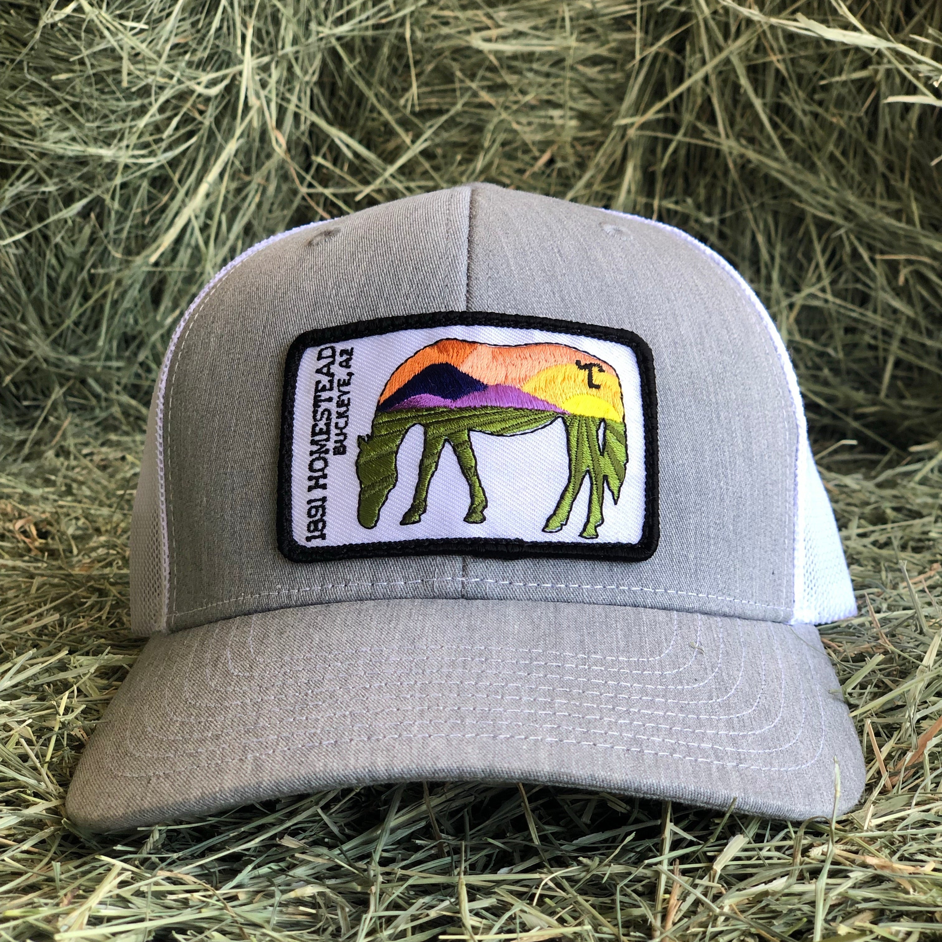 Lazy SL Scenic horse Hat Curved Bill [2 Colors]