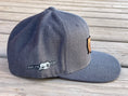 Load image into Gallery viewer, Local Farmer Brand Leather Patch Flat Bill Hat
