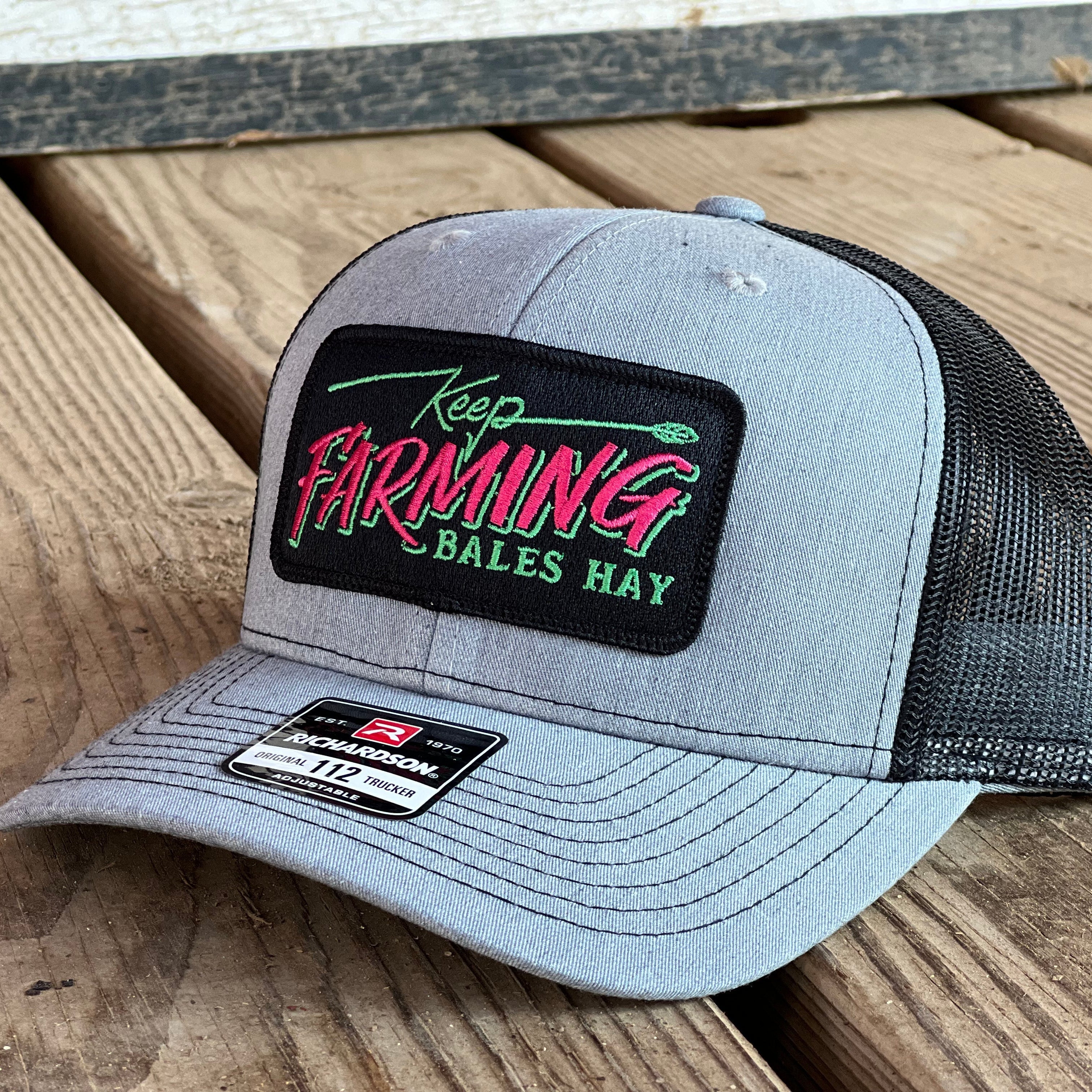 Keep Farming Hat w Patch