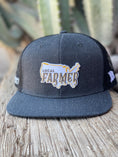 Load image into Gallery viewer, Local Farmer Stamp Flat Bill Hat
