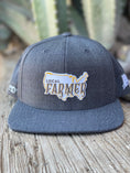 Load image into Gallery viewer, Local Farmer Stamp Flat Bill Hat
