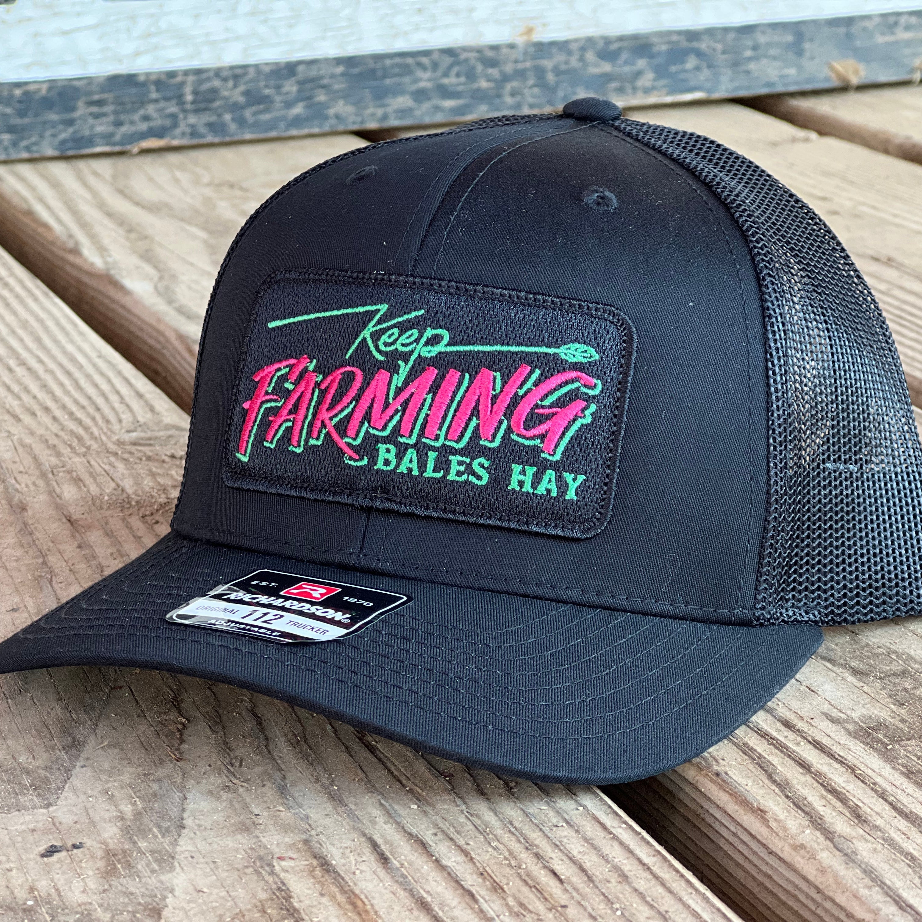 Keep Farming Hat w Patch
