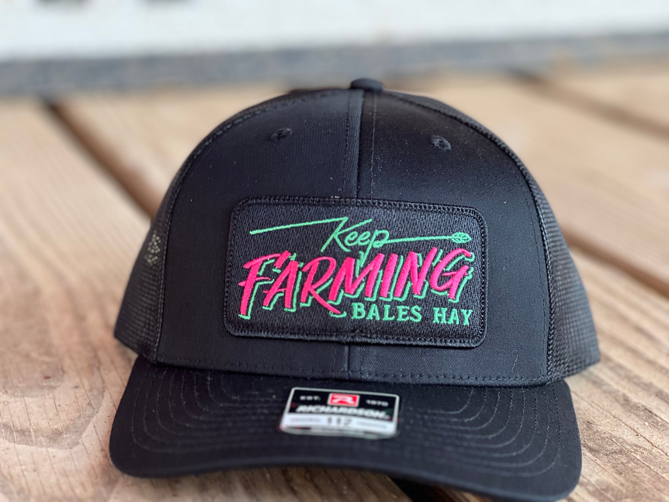 Keep Farming Hat w Patch