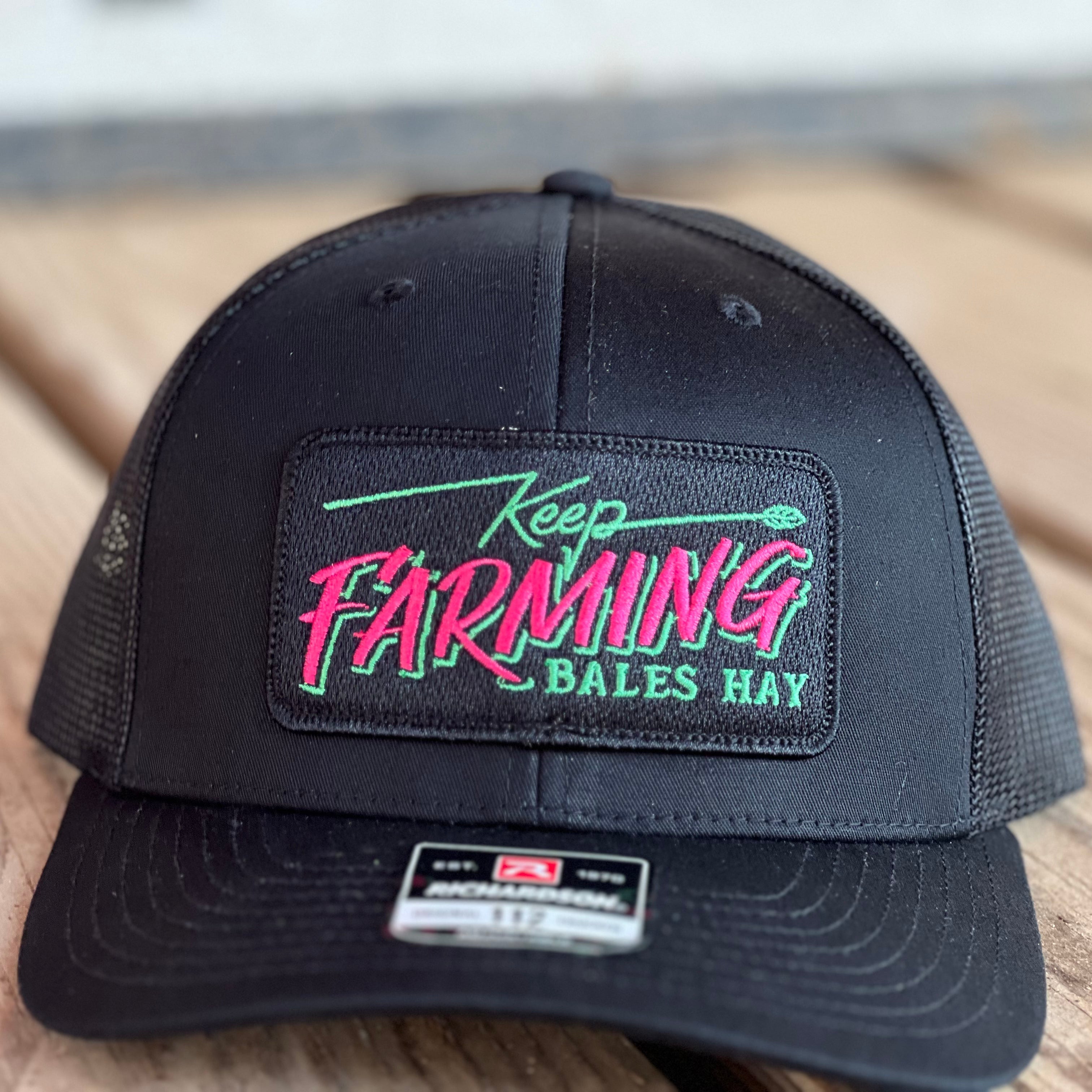 Keep Farming Hat w Patch