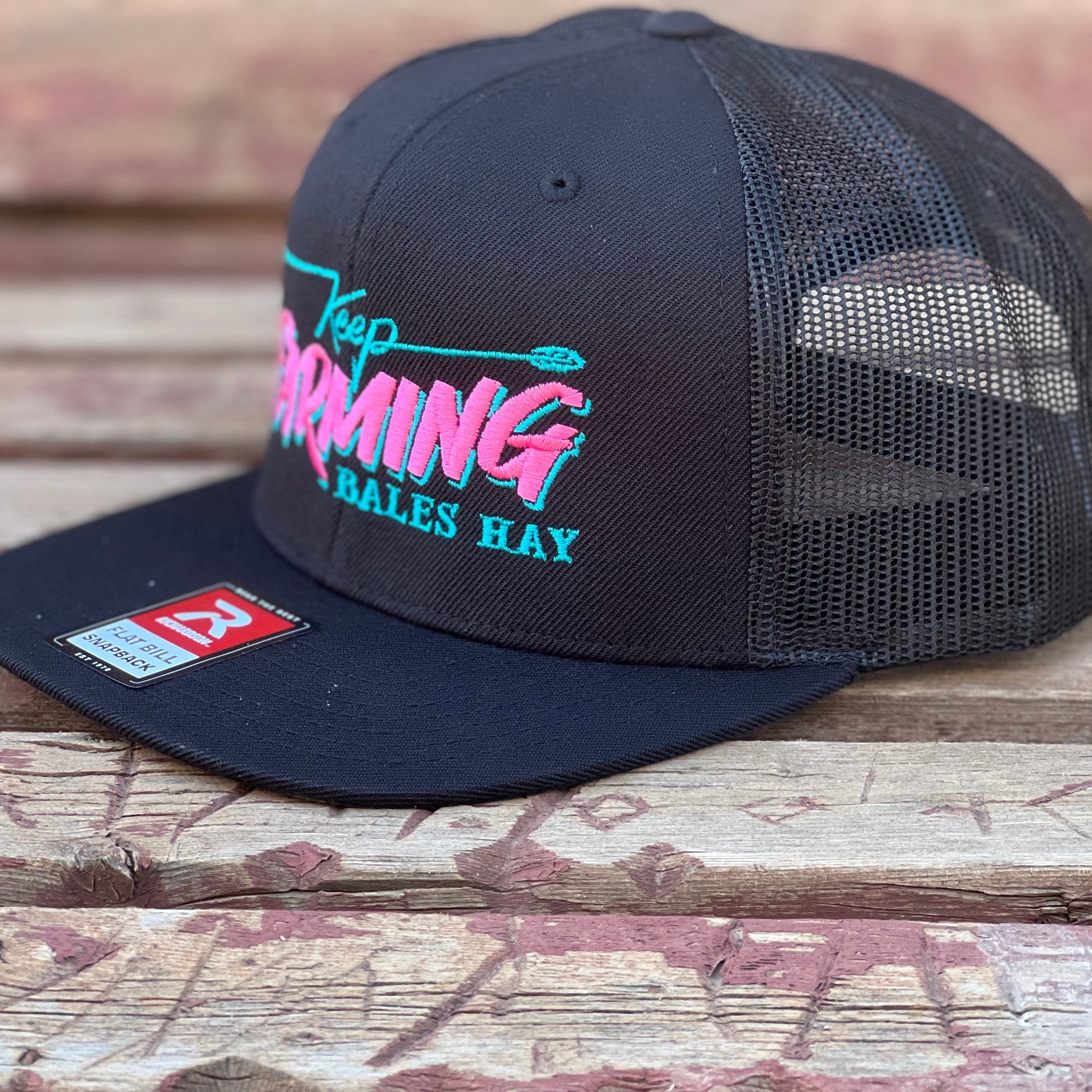 Keep Farming Flat Bill Hat