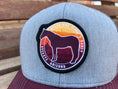 Load image into Gallery viewer, Sunset Horse Woven Patch Curve Bill
