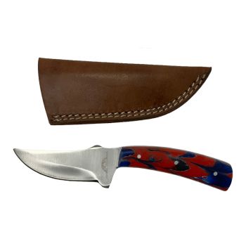 Knives - Old Ram Spangled Fix Blade Hunting  Knife