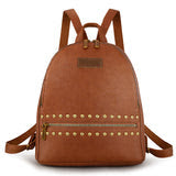 WG81-91101 Wrangler Studded Backpack -Brown