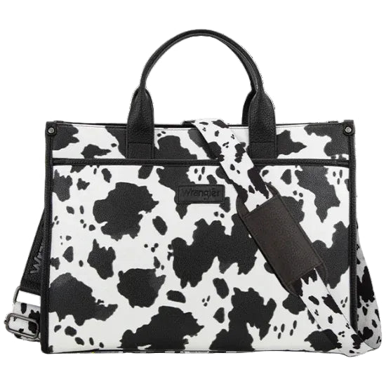 WG288-8119 Wrangler Carry-All Large Tote Work Tote /Crossbody - Cow-Black