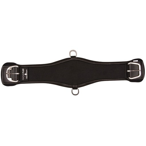 Classic Equine - Feather Flex - Roper Cinch Black - FFRCBK34