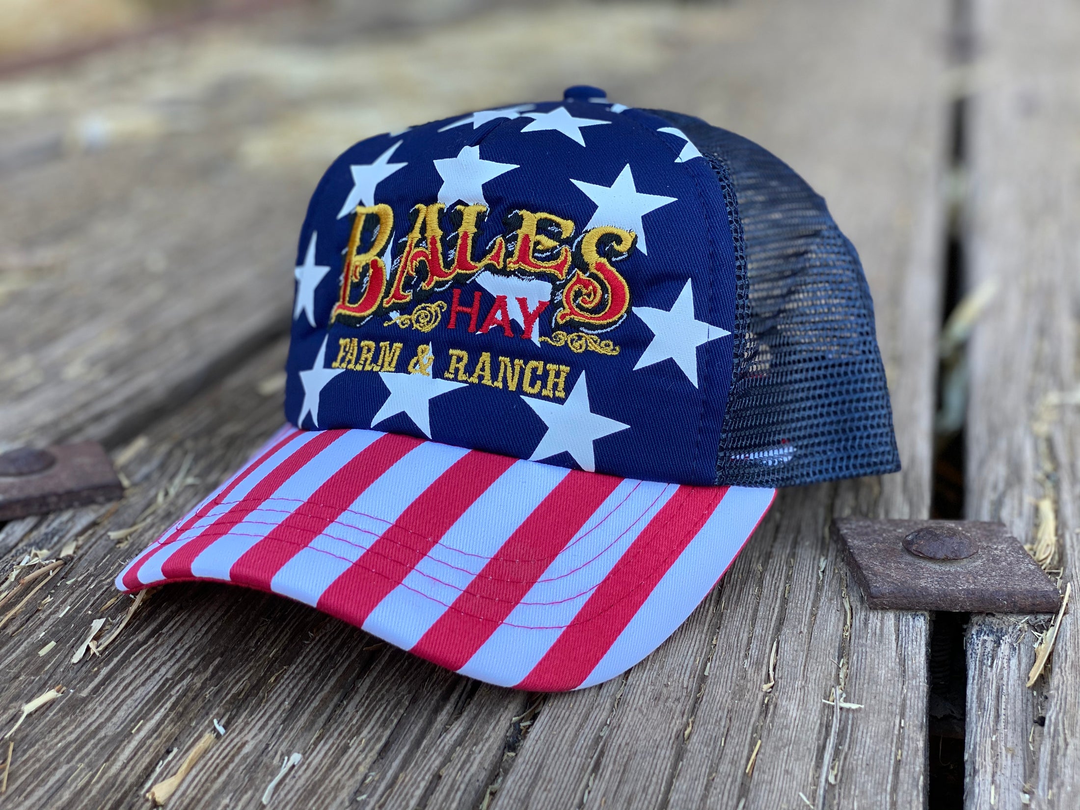 Original Bales Logo MAGA Foam 5 Panel Trucker Hat