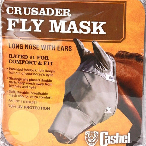 Crusader - Fly Mask with Ears & Nose