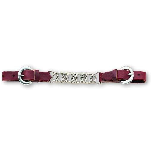 Martin Saddlery - Curb Strap 3 1/2" Double Link with Latigo Straps - CSSCL