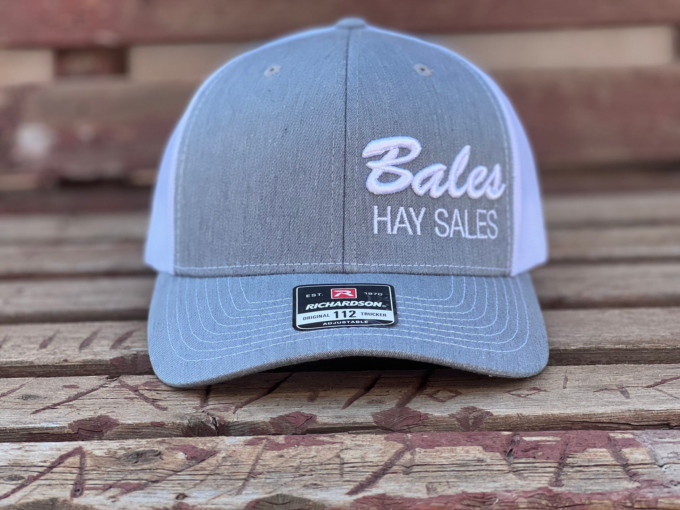 Retro Bales Curve Bill Hat