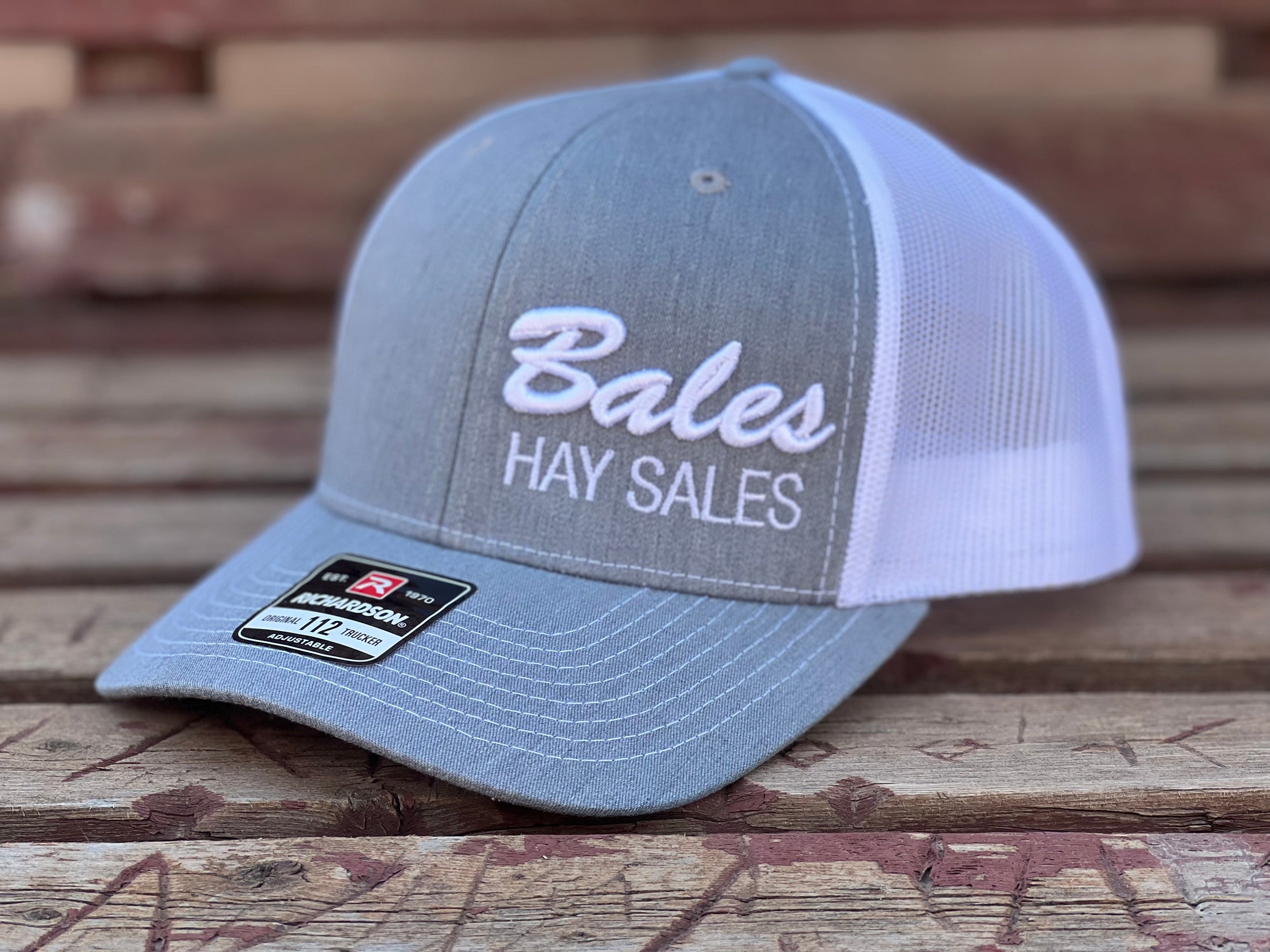 Retro Bales Curve Bill Hat