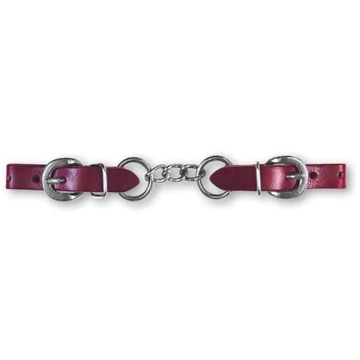 Martin Saddlery - Latigo Curb Strap w/ 4 Chain Links - CSLC4