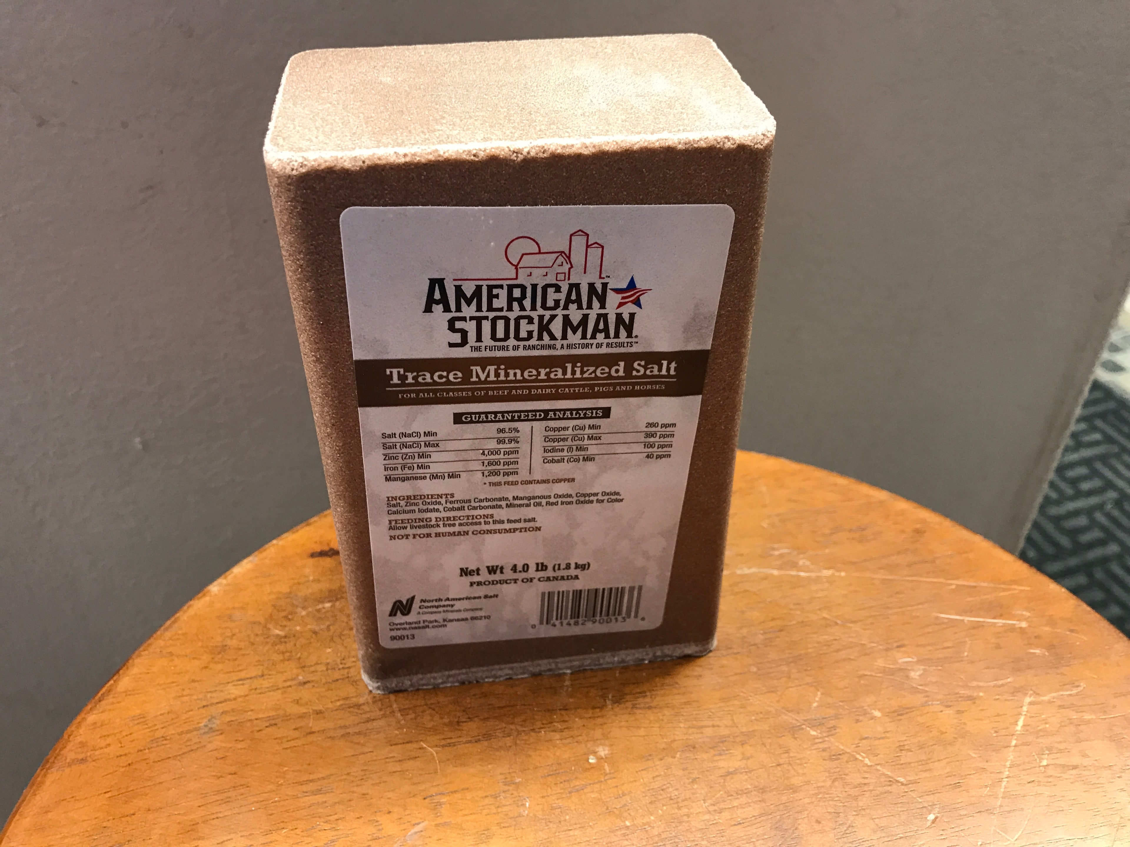 Ranch House - Trace Mineralized Salt Brick - 4#