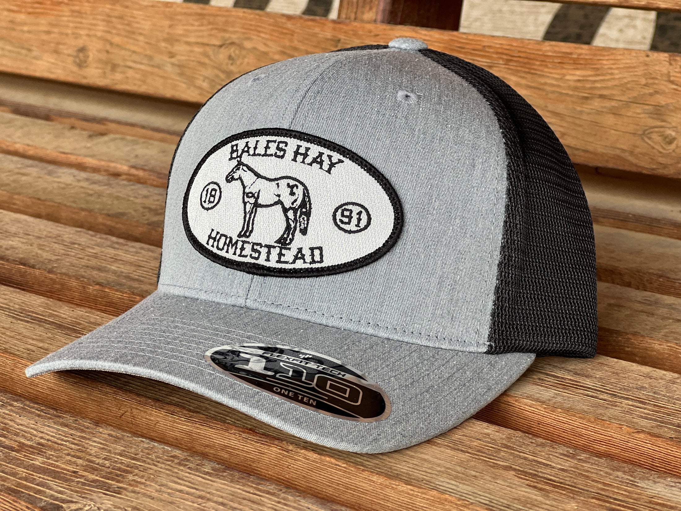 Homestead Oval Horse Patch Trucker Hat - MULTIPLE COLORS