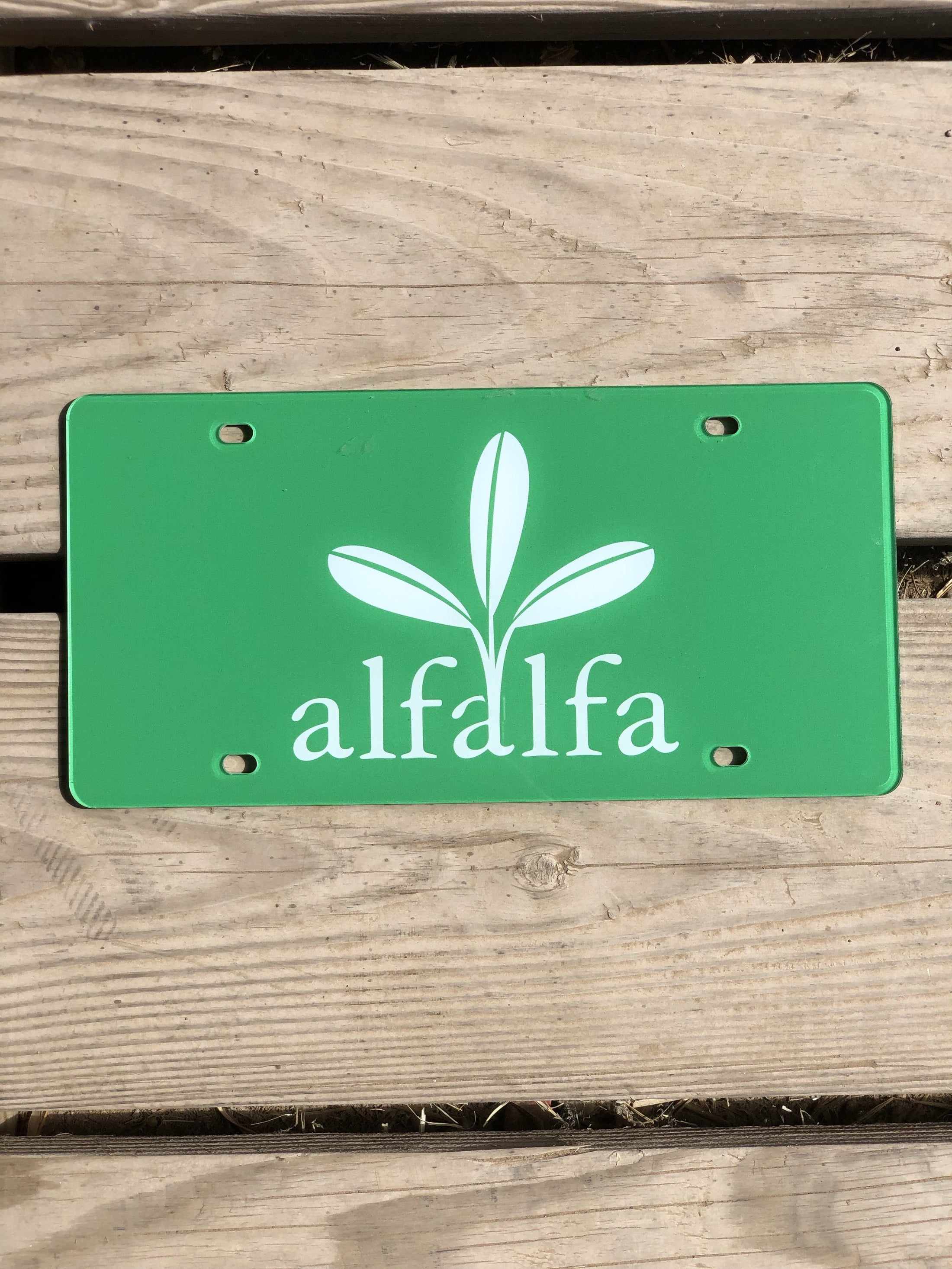 The Alfalfa Plate