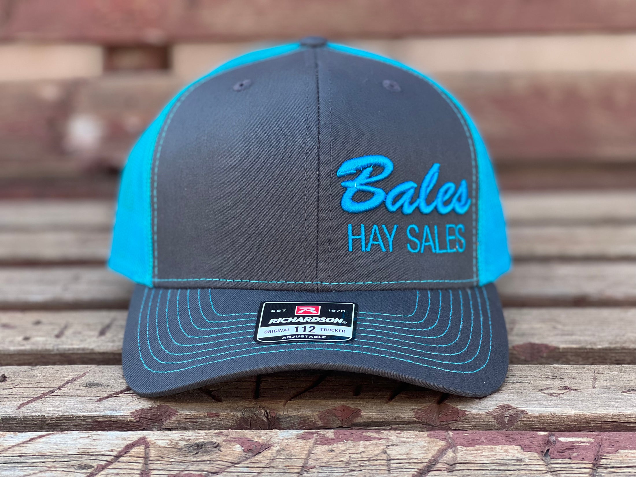 Retro Bales Curve Bill Hat